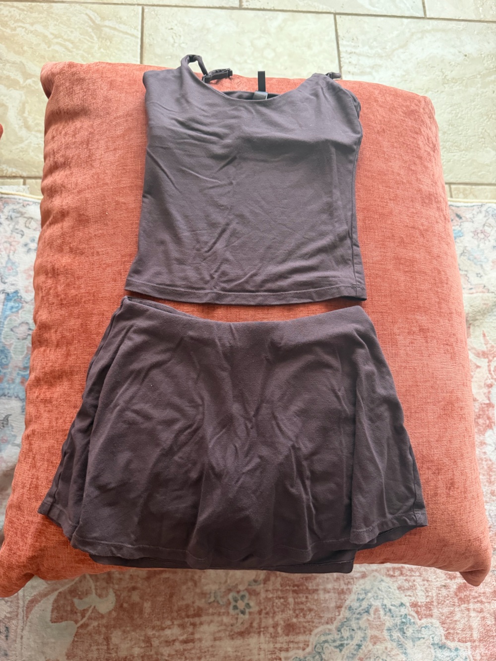 SKIMS Skater Mini Skirt & Tank Top